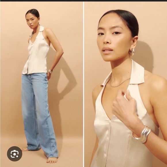 Reformation Tops - Reformation Erik Silky Top - NWT